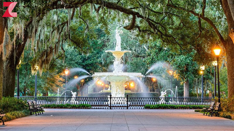 Forsyth Park Fountain Savannah, GA