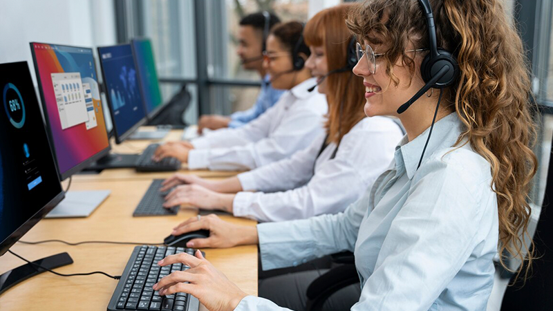 atendente-de-telemarketing Image
