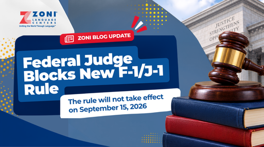 Federal Judge Blocks New F-1/J-1 Rule From Taking Effect September 15, 2026