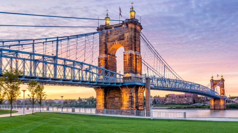 Roebling Bridge Cincinnati, OH