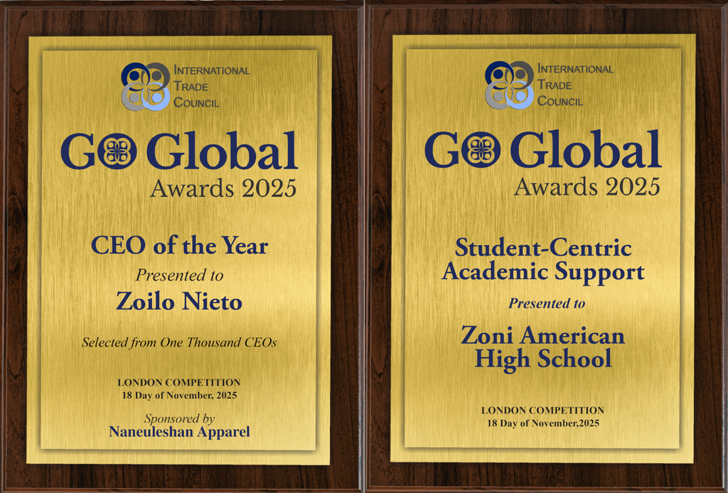 Zoni wins two major honors at the 2025 Go Global Awards