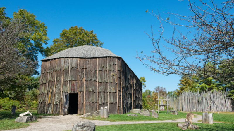 Ekinokiestha National Longhouse Quebec, Canada