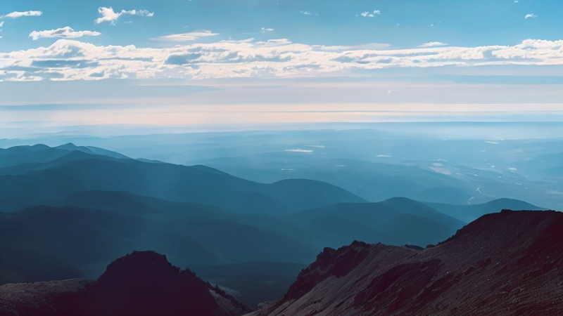 Views from Pikes Peak Colorado Springs, CO