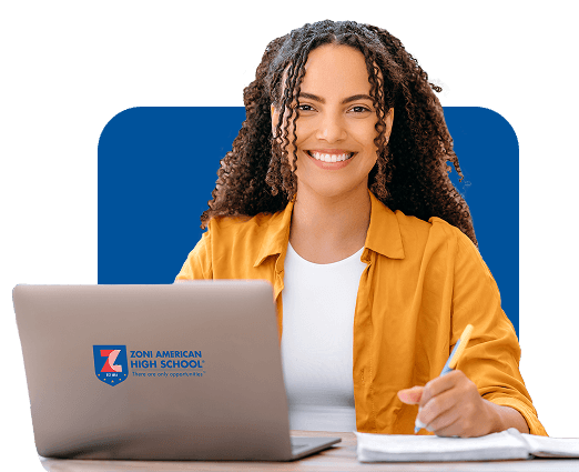 Student with Laptop